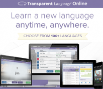 Transparent Language Online screenshot